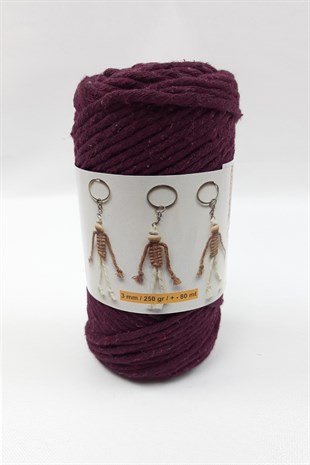 Vişne Çürüğü İnce Büklüm Makrome