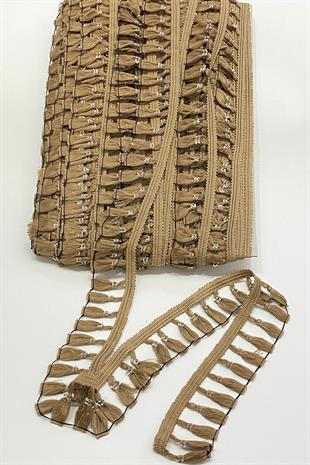 Vizon Pamuk Saçak Püskül Şerit