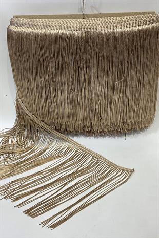 Vizon Rengi Saçak Püskül Şerit