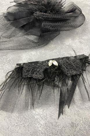  الجملة الزفاف قبعة الزفاف Voilet الإكسسوارات والإكسسوارات المعصم ريشة لافين