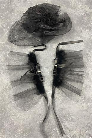 الجملة قبعة الزفاف الفوال اكسسوارات الزفاف ولينا زوجين ملحقات المعصم