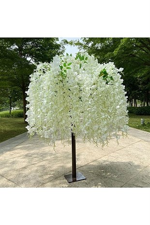 Yapay Çiçek Akasya 80 Cm 3 Sarkan Dallı 6 Adet