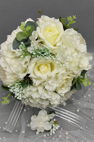 Yapay Okaliptus Ve Erengül Şakayık Gelin Çiçeği