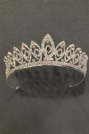 Yaren Silver Bride and Henna Crown