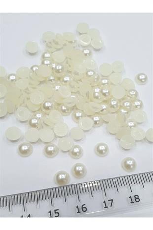 Yarım Inci - 6 Mm Krem (100 Gr - 1800 Ad)