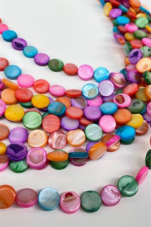 Yassı Sedef Doğal Taş 10 mm