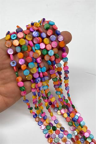 Yassı Sedef Doğal Taş 10 mm