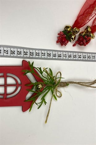 Yeni Ev Baskılı Yılbaşı Ağaç Süsü(5Adet)