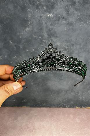 Green Asu Bridal Henna Crown