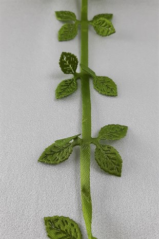 Yeşil Çiftli Yaprak Şerit