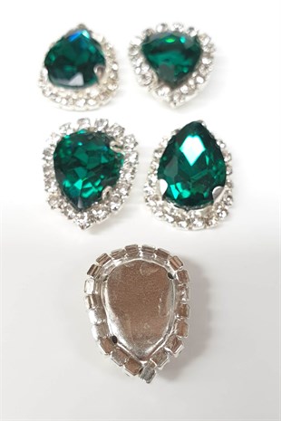 Yeşil Damla Kasalı Dikme Taş