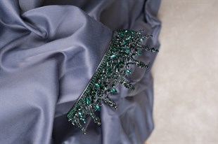 Green Leonis Bridal Henna Crown