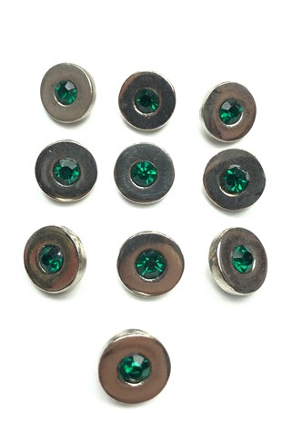 Yeşil Metal Kasalı Düğme