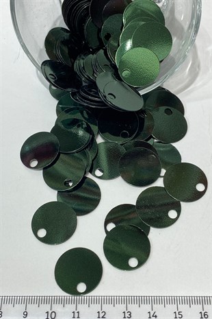 Yeşil Patik ve Çanta Pulu 20 mm
