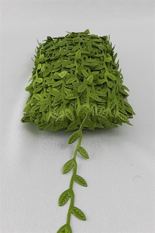 Yeşil Tekli Yaprak Şerit