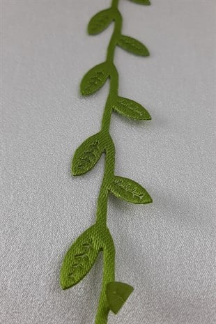 Yeşil Tekli Yaprak Şerit