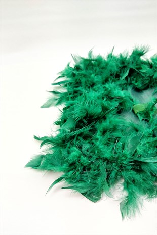 Green Feathered Lux ​​Halay Handkerchief 1 pcs