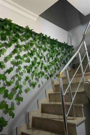 Yeşil Yapay Sarmaşık 12 Adet 2.00mt