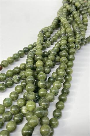 Yeşim Doğal Taş Küre Kesim 8 mm