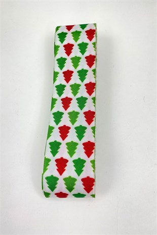 Yılbaşı Çizgili Renkli Kurdele 