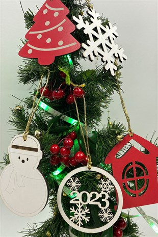 Yılbaşı Paketi Ağaç Süsü(5Adet)