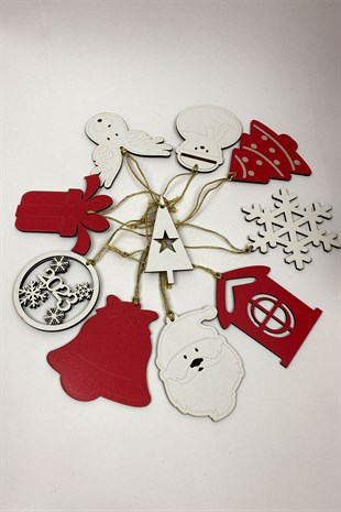 Yılbaşı Paketi Ağaç Süsü(5Adet)