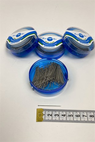 Yuvarlak Kutu Toplu İğne 1 Adet