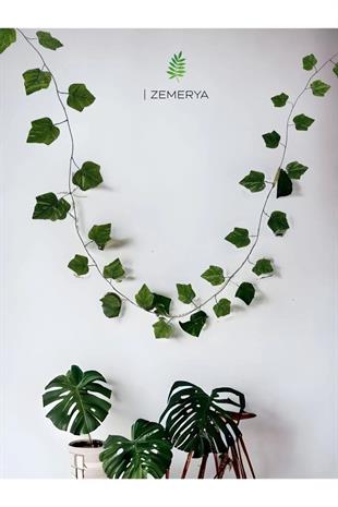 Zemerya - Yaprak Yeşil Uzun Sarmaşık 1.20m 397Lseri
