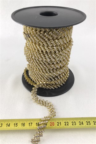 نمط متعرج ذهبي اللون حجر الجبن