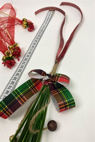 Zilli Yılbaşı Ağaç Süsü(5Adet)