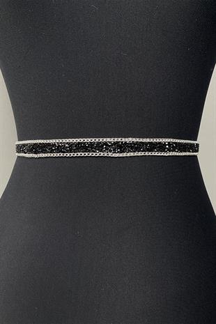 سلسلة حبة مطرزة أنيقة حزام الخصر فستان الإكسسوار