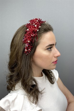 Zosma Crystal Stone Henna and Bridal Crown