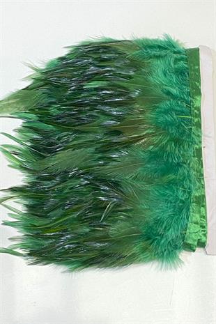 Zümrüt Yeşili Horoz Tüyü