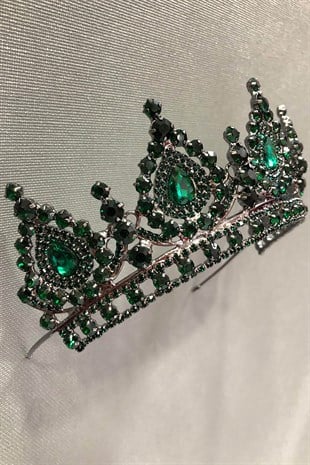 Emerald Green Henna and Bridal Tiara