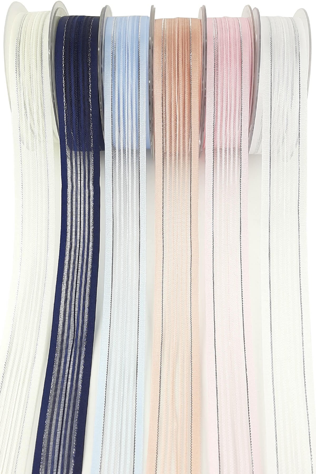 2,5 cm 25 m Corded Ribbon