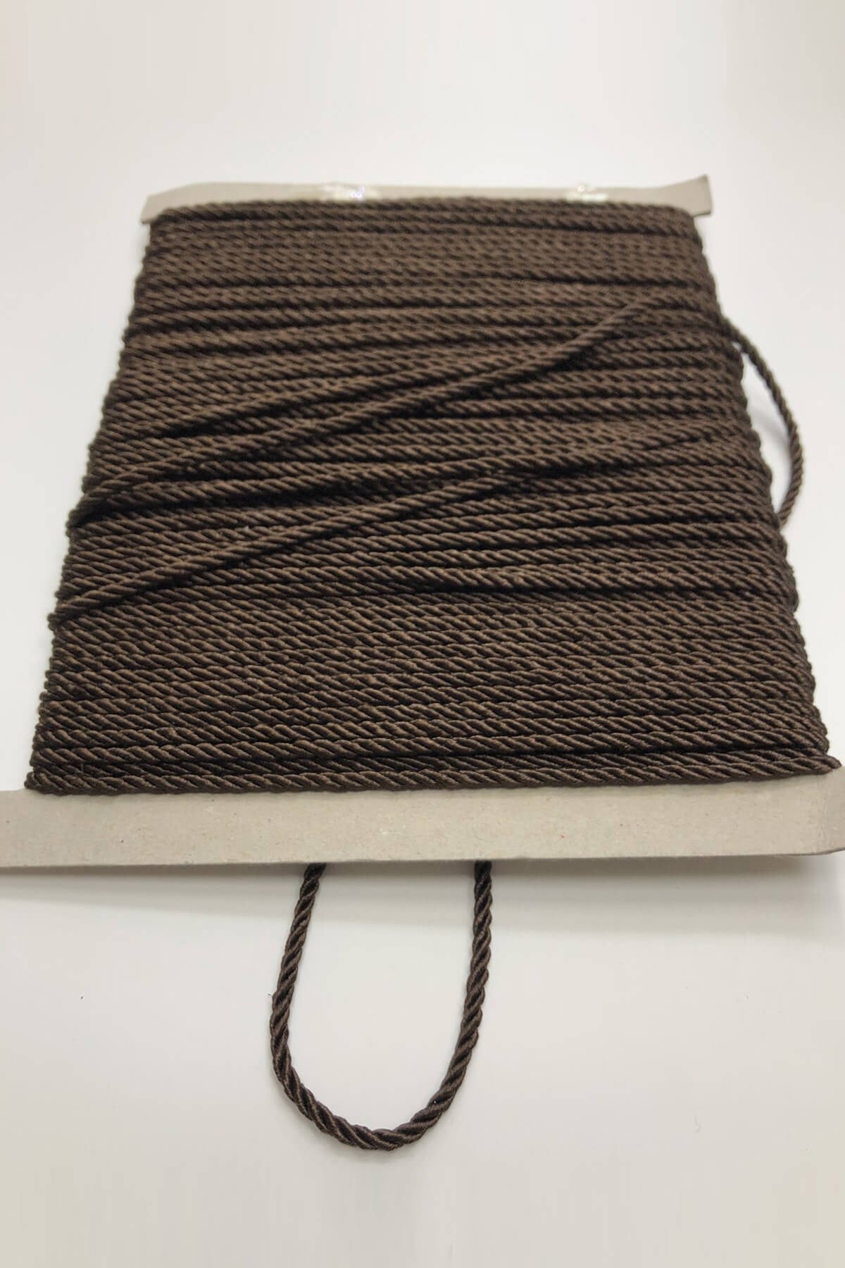 Bitter Brown Cord Rope 3 mm 1 m