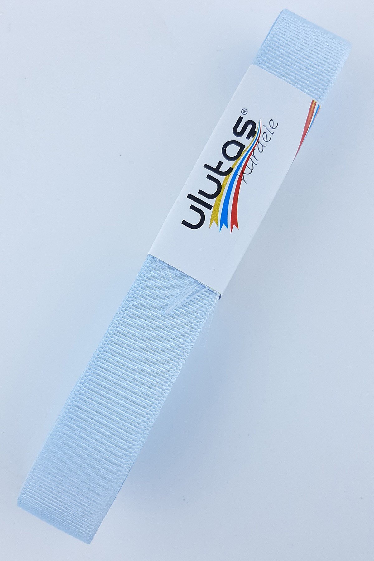 Açık Bebe Mavi Grogren Kurdele 2 cm 10 mt