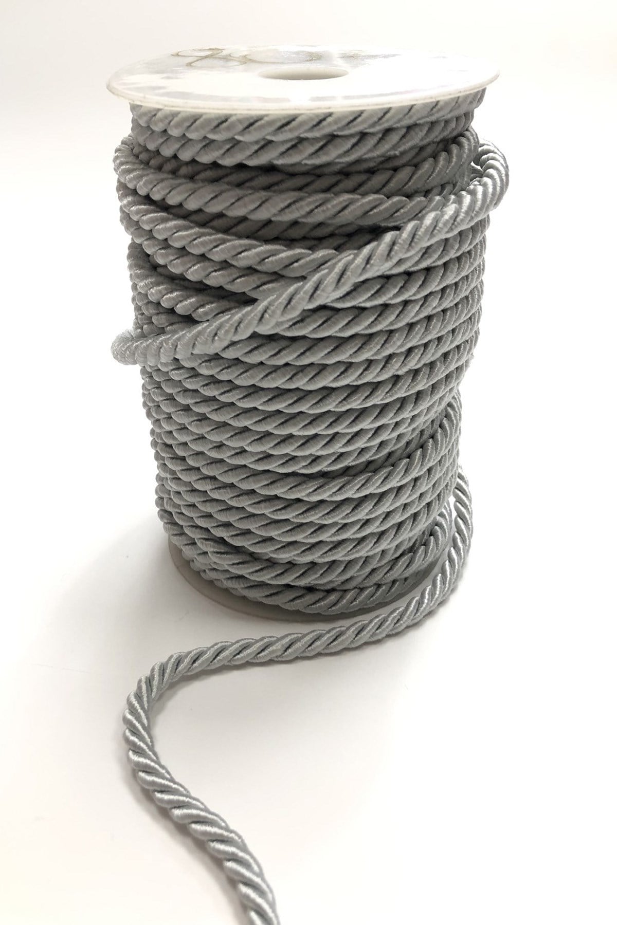 Light Gray Cord Rope 6 mm 1 m