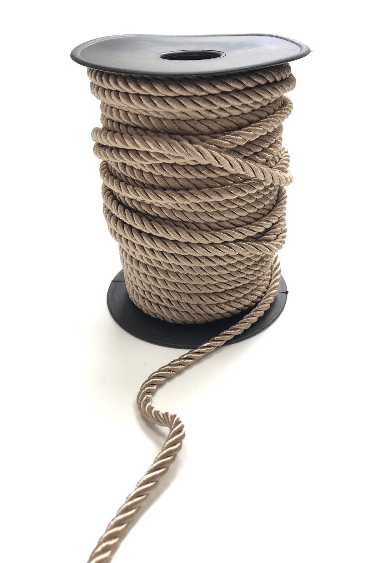 Açık Kahve Kordon İp 6 mm 1 mt