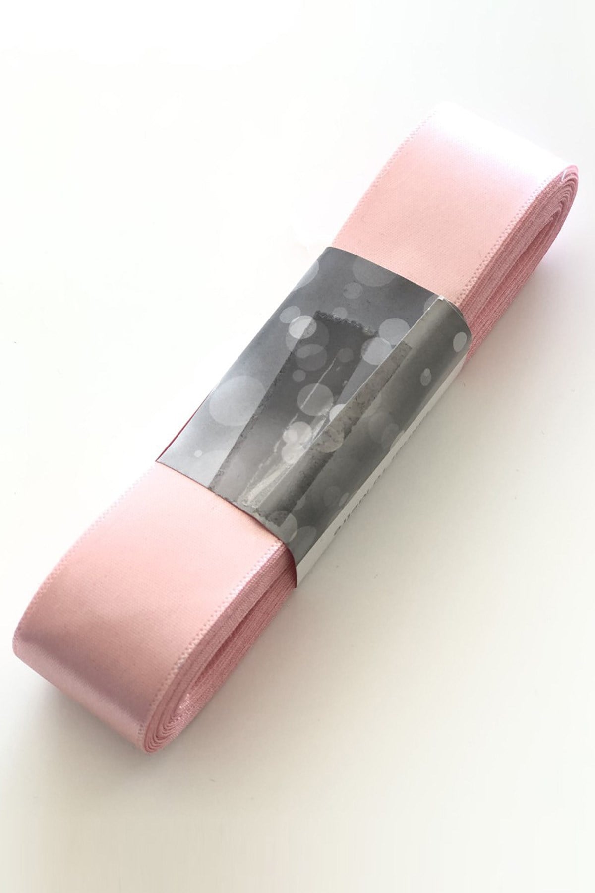 Açık Pembe Renk Saten Kurdele 3 cm