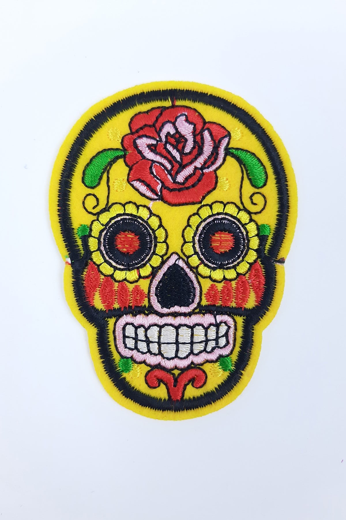 Colorful Skull Rigging Patch