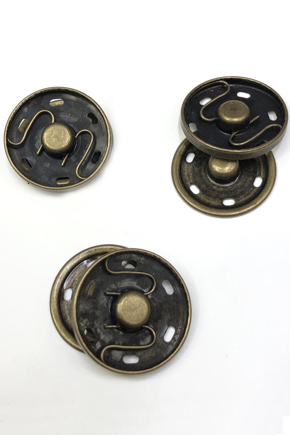 Copper Metal Snap 2,5 cm (1 piece)