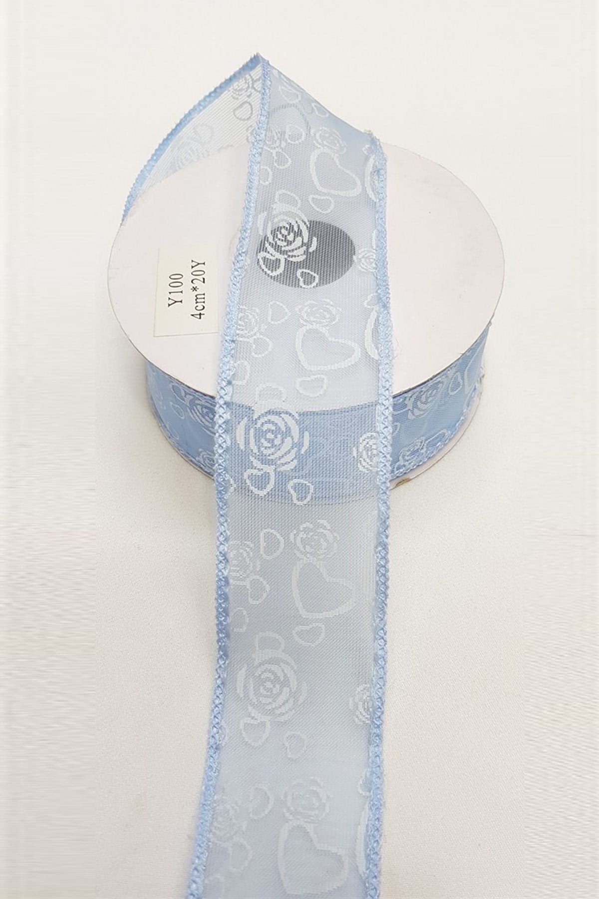 شريط اورجانزا بطبعات بلو بيبي 4 سم