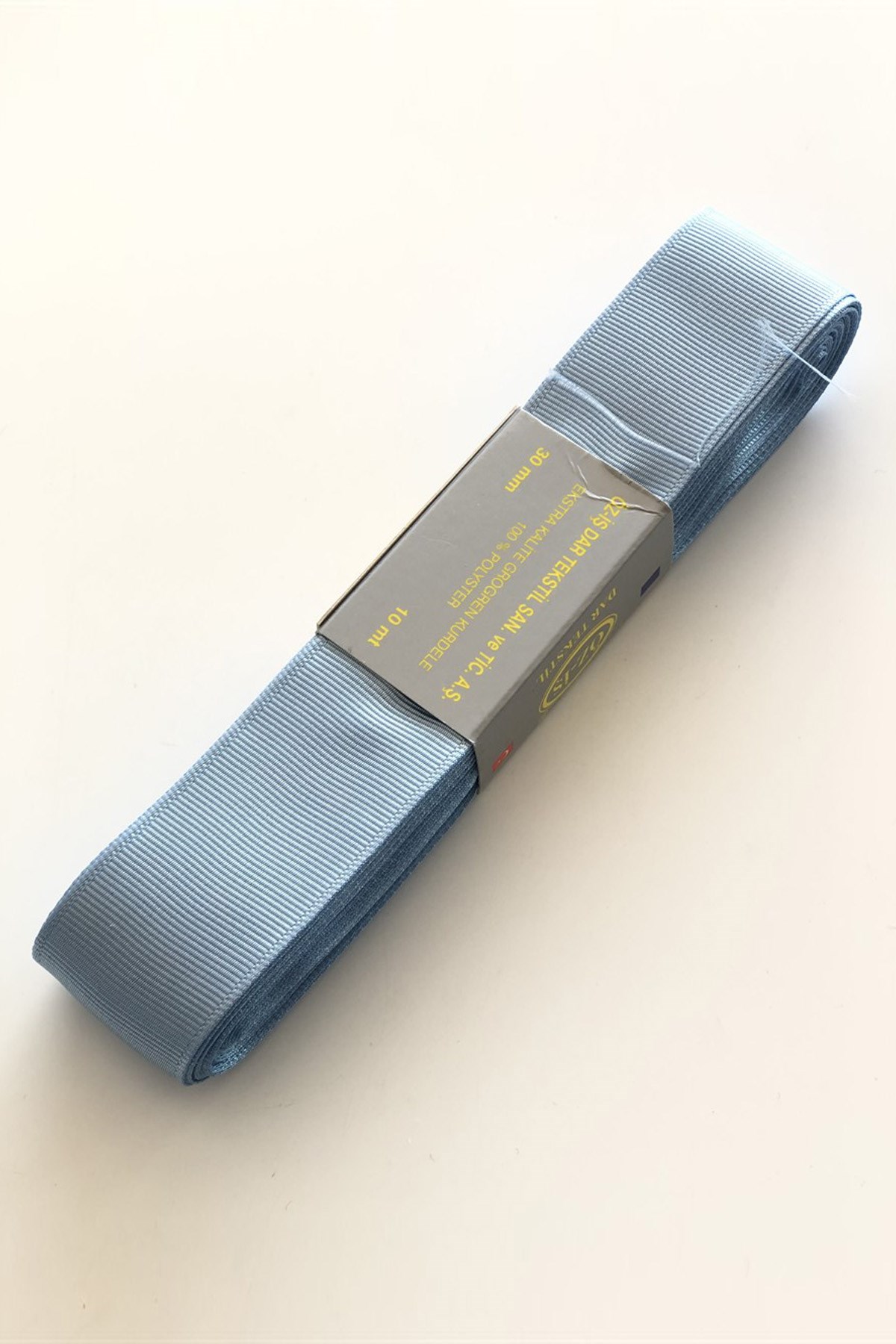 Bebe Blue Grosgrain Ribbon 3 cm 10 m