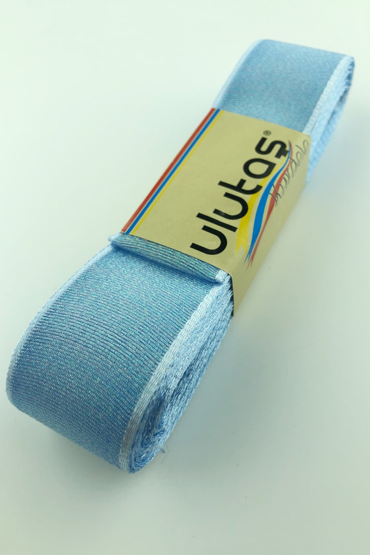 Baby Blue Glitter Ribbon 3 cm