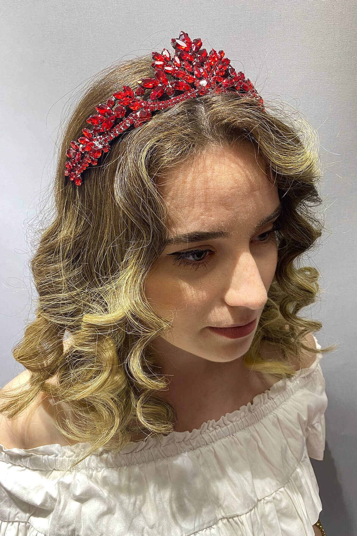 Berlin Model Bride Henna Crown