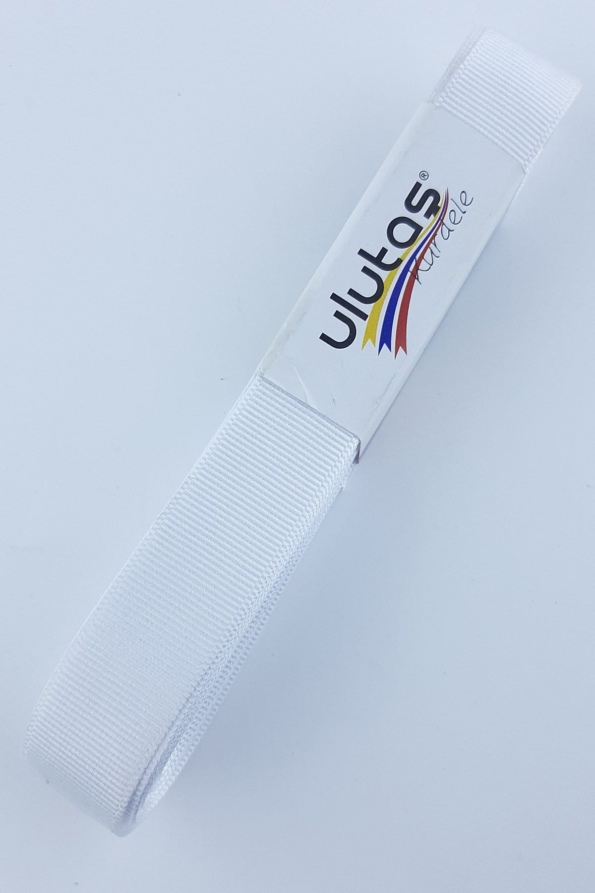 Beyaz Grogren Kurdele 2 cm 10 mt