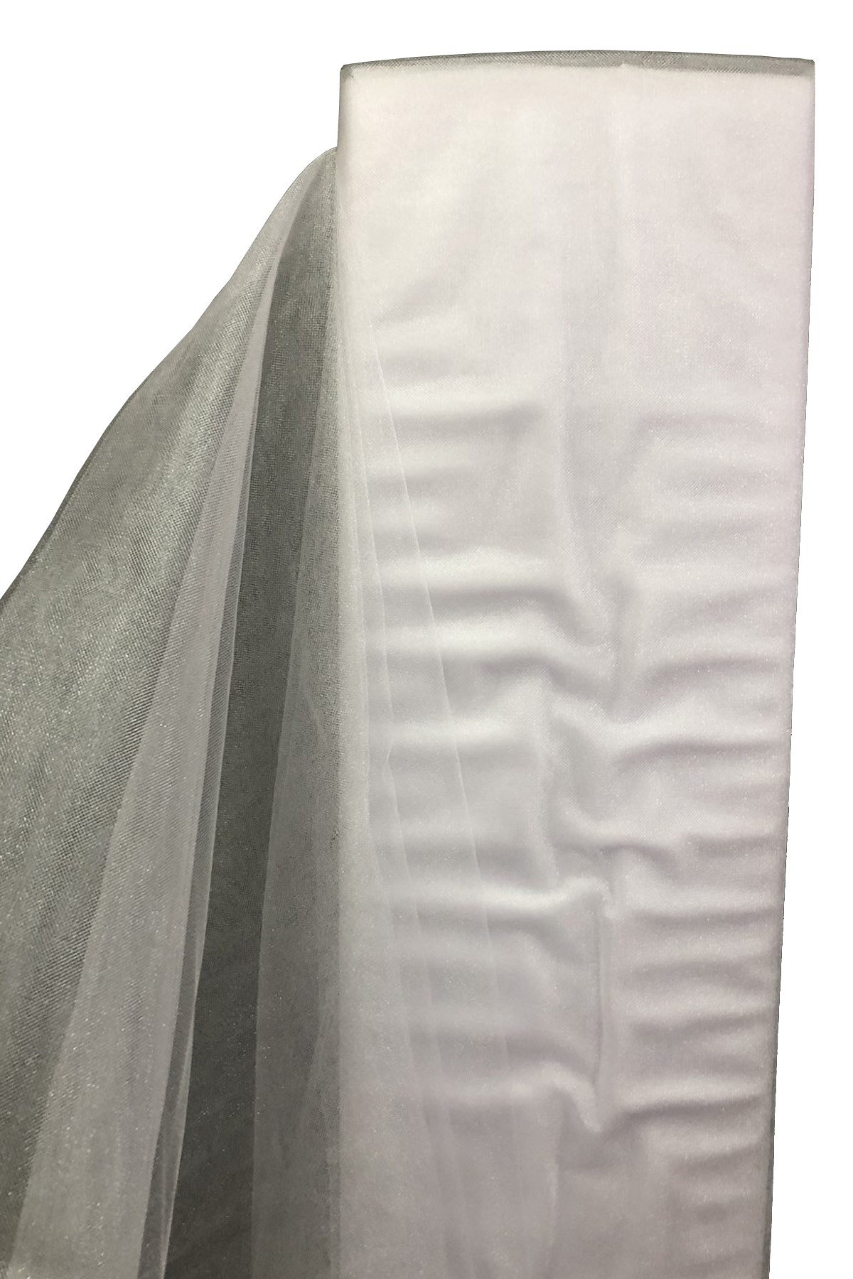 White Crystal Tulle (width 3 mt Length 1 m)
