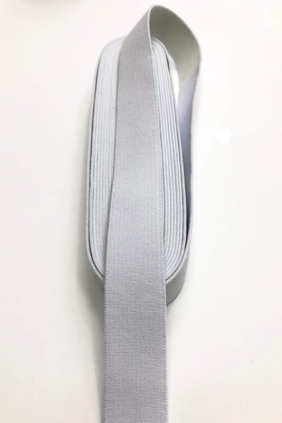 White Rubber 2,5 cm (1 m)