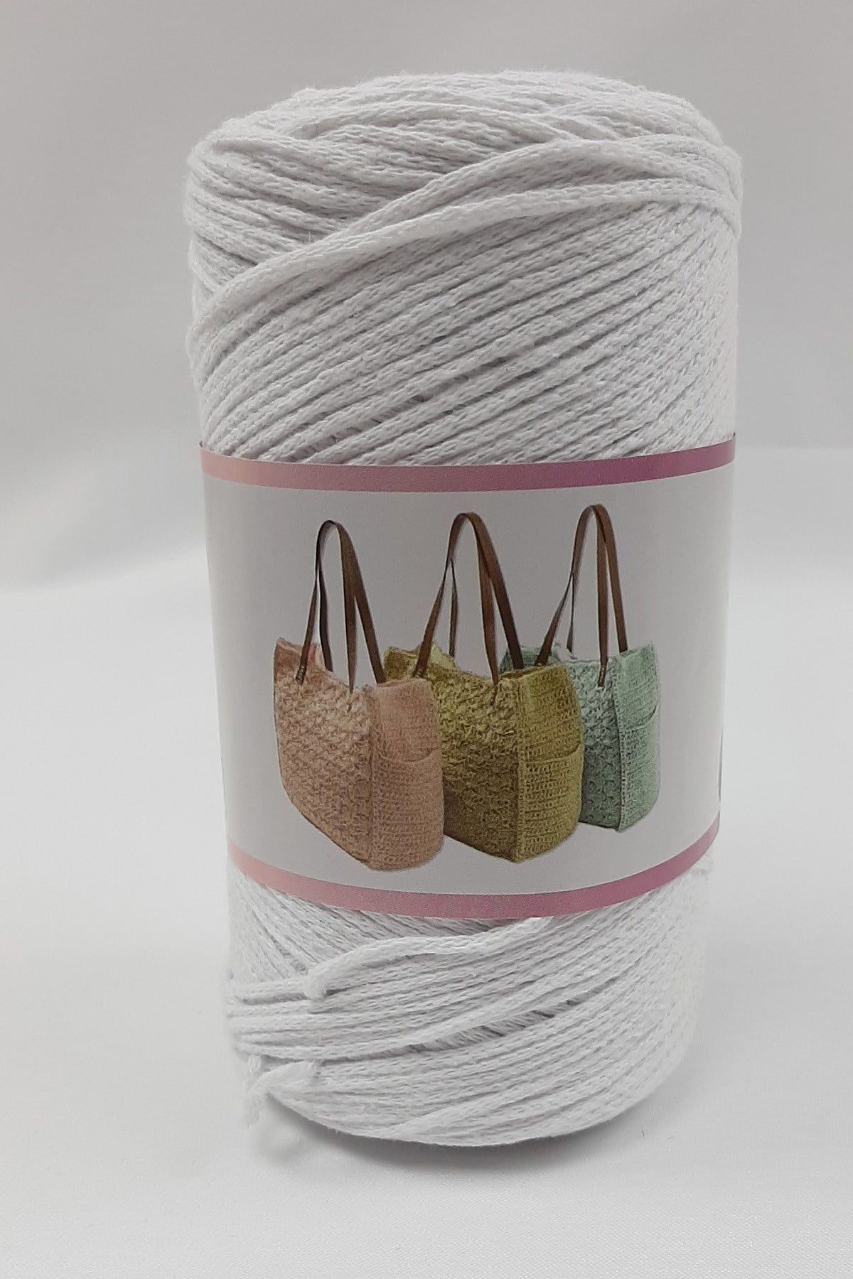 White Macrame Thread